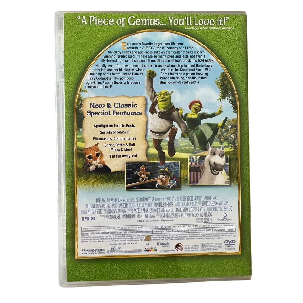 Shrek: The Whole Story The Complete 4 Movie Collection DVD Box Set DreamWorks - Picture 11 of 13